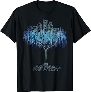 Binary Tree Coding Computer Programmer T Shirt