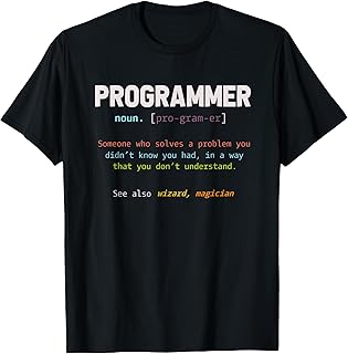 Computer Geek Nerd Gift Funny Programmer T Shirt