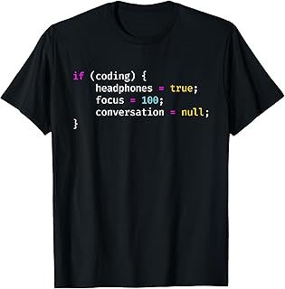 Funny Joke Programming If Coding Headphones Focus 