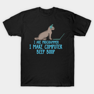 I Are Programmer Cat IT Developer Software Enginee
