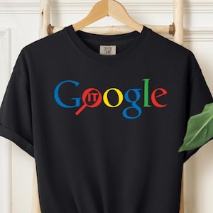 May include Black t shirt with the Google logo in 
