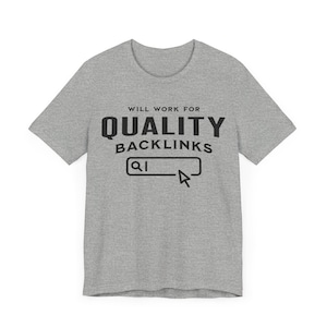 May include Gray t shirt with the text Will work f