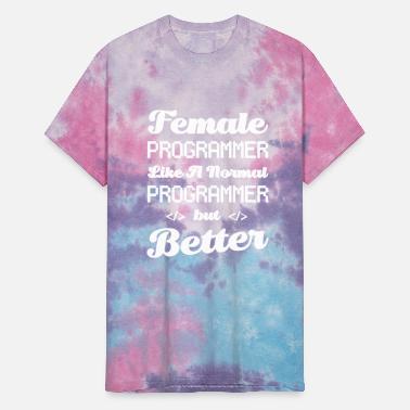 Programmer Coder   Unisex Tie Dye T Shirt