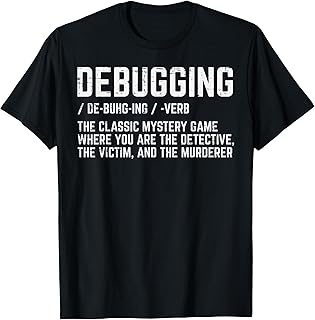 Programmer Debugging Definition Funny IT Developer