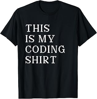 Sponsored Ad   This Is My Coding Shirt Funny Progr