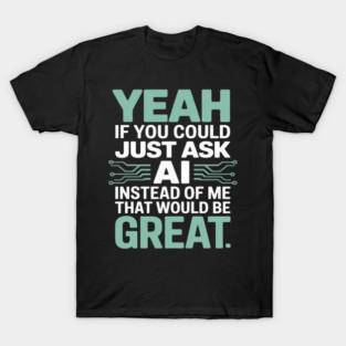 Could Just Ask AI Robot Machine Data Prompt Engine