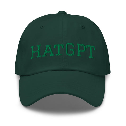 Image of the HatGPT in Green Cap Spruce