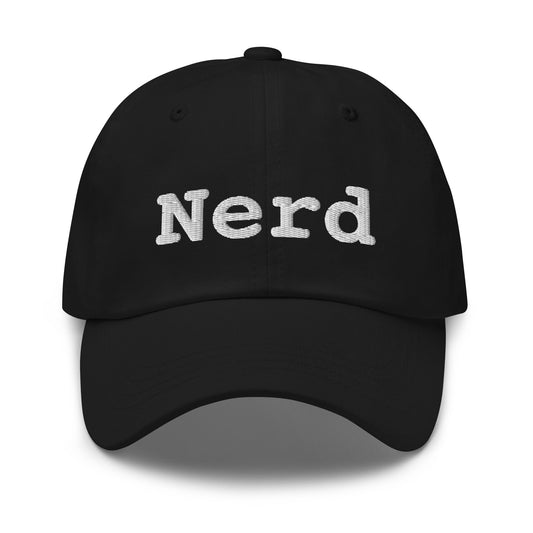 Image of the Nerd Cap Black