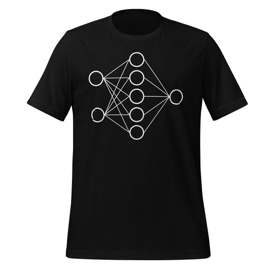 Image of the Neural Network T Shirt 1 unisex Black