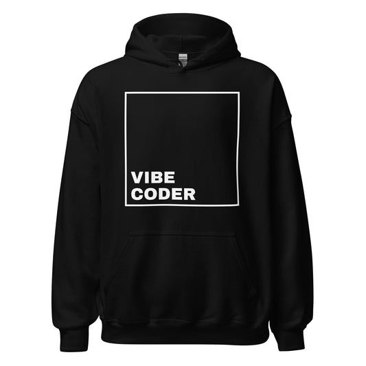 Image of the VIBE CODER Hoodie unisex Black M