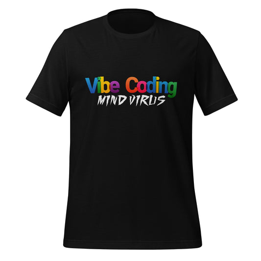 Product mockup photo of the Vibe Coding MIND VIRUS